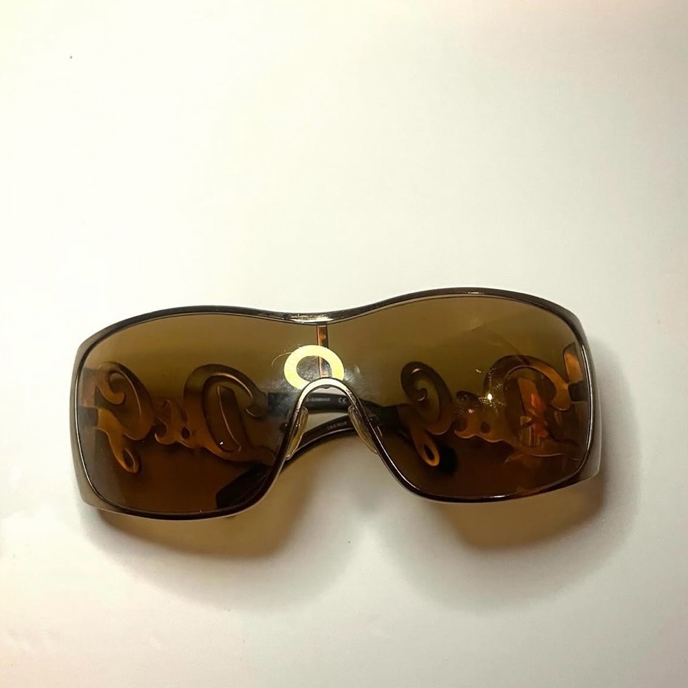 Vintage Dolce & Gabbana Shield Sunglasses